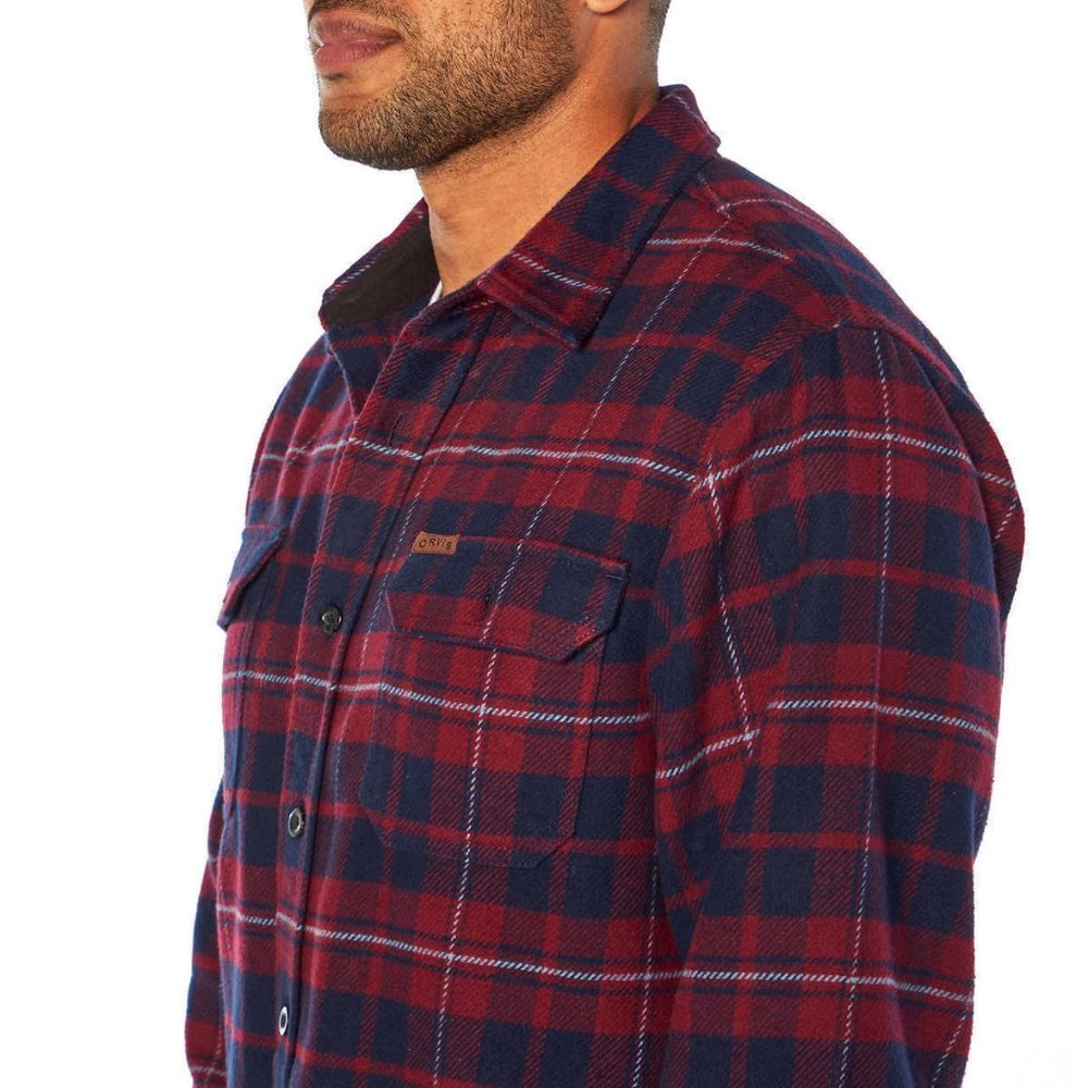 Orvis Men's  Heavy Weight Flannel Shirt‎